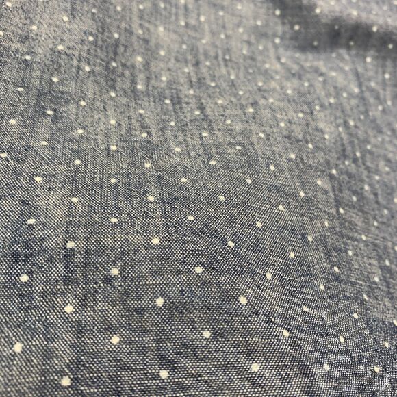 Bonobos Button Down Shirt Mens Small Swiss Dot Long Sleeve Chambray Slim Fit - Picture 11 of 16